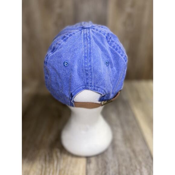 Consolidated Pipe Blue White Baseball Hat Cap Adjustable Embroidered Vintage - Picture 4 of 7